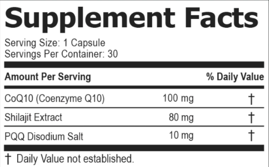 CardioClear7 Supplement Facts