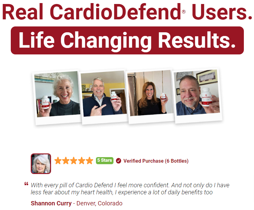 CardioDefend customer reviews