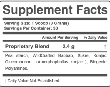 DigestSync Supplement facts