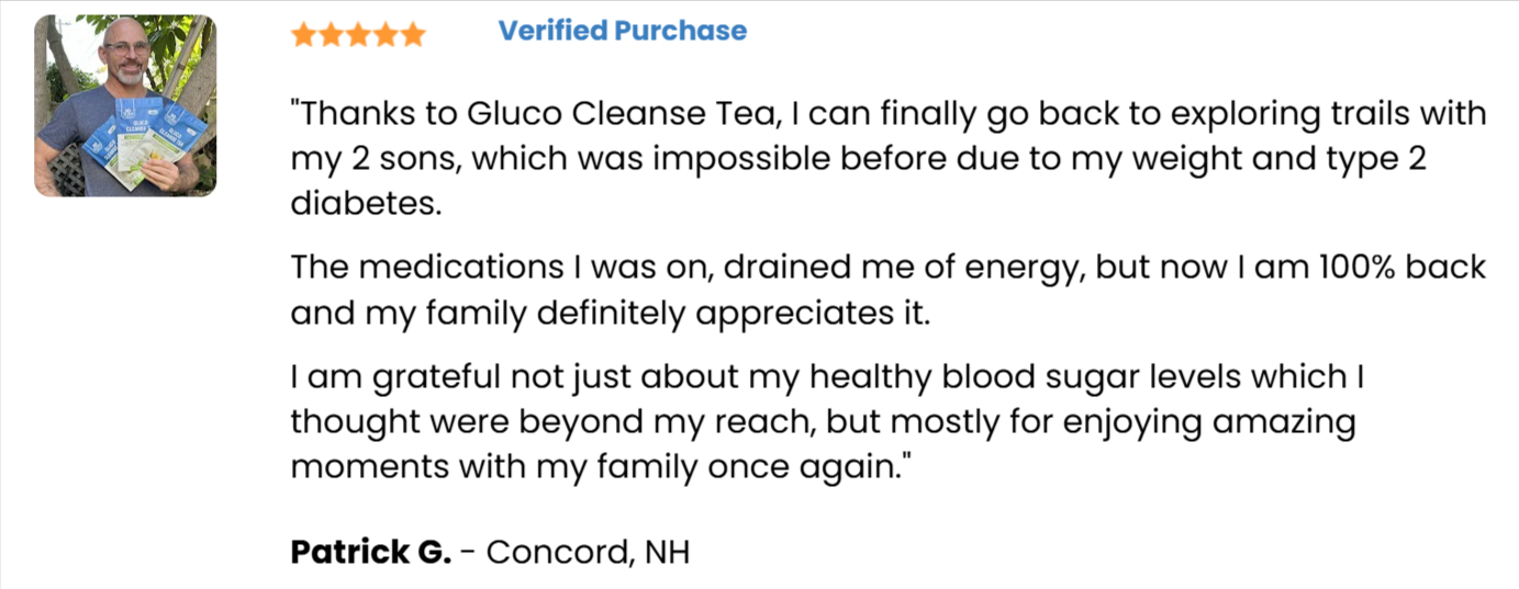 Gluco Cleanse Tea Customer Reviews 