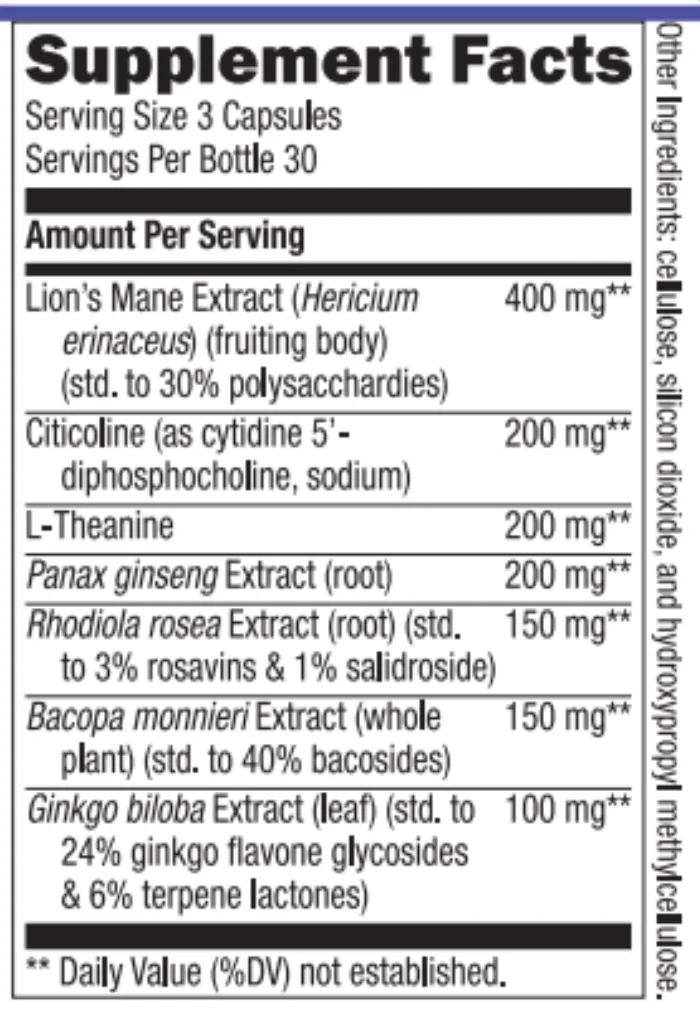 Nooceptin_Supplement_Facts