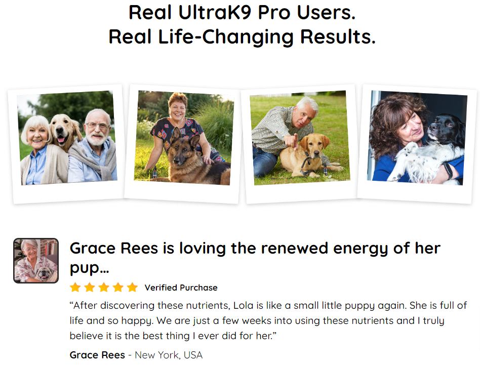 Ultra K9 Pro customer reviews