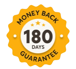 180 days money back guarantee