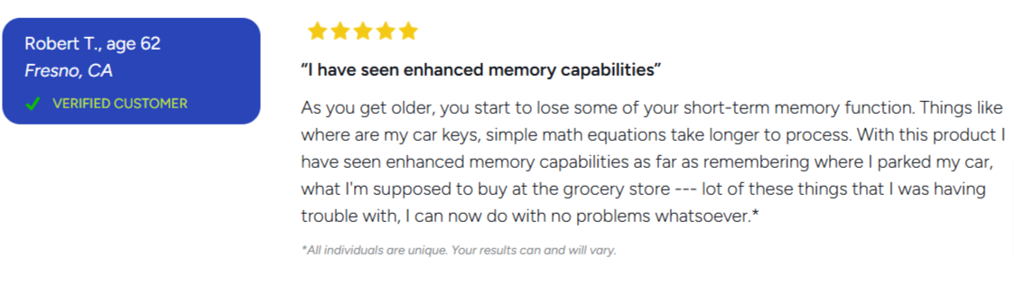 Total Brain Boost Customer Reviews